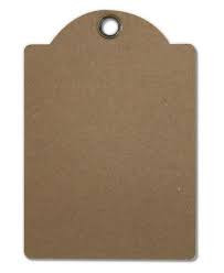 Stamperia Avana-tags set van 4